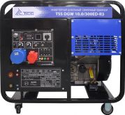 Сварочный дизельный, 4-х тактный генератор ТСС DGW 10.0/300ED-R3